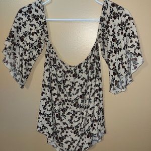 Off the shoulder blouse